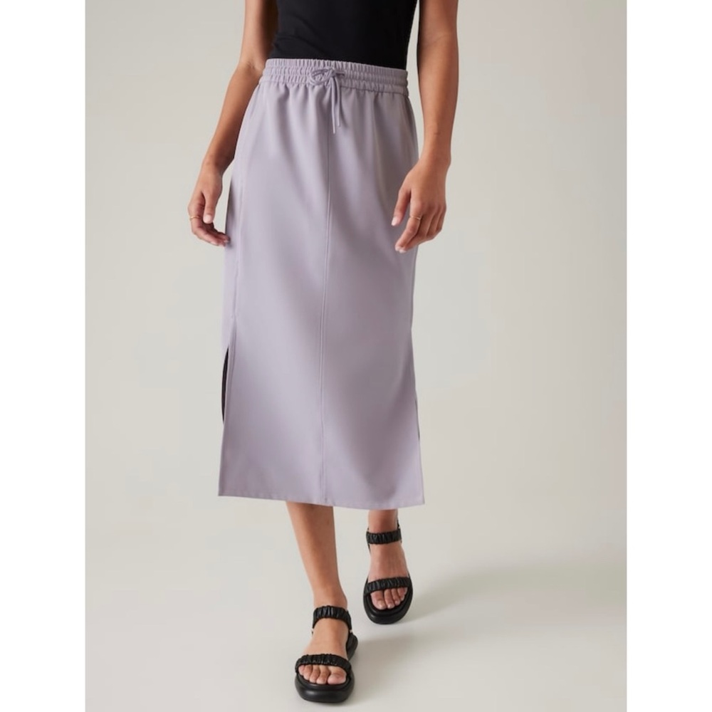Athleta Stride Midi Skirt